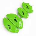 Green custom brake caliper covers for any car, set of 4