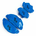 Blue custom brake caliper covers for any car, set of 4